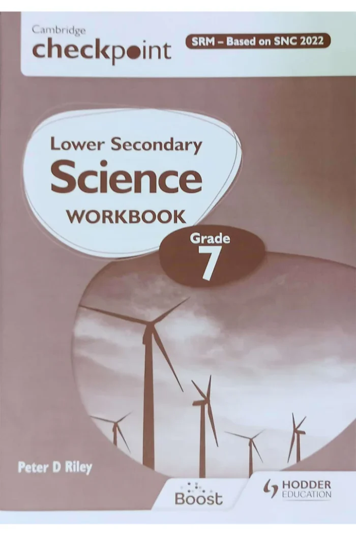 Cambridge Checkpoint Lower Secondary Science Workbook 7 Hodder (SNC)