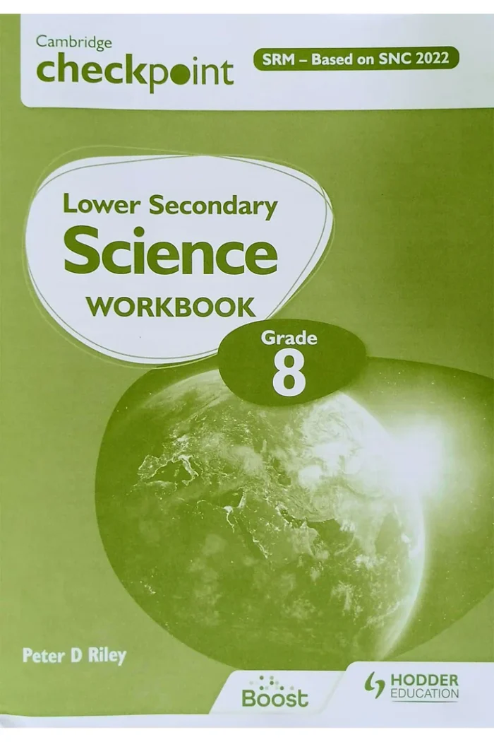 Cambridge Checkpoint Lower Secondary Science Workbook 8 Hodder (SNC)